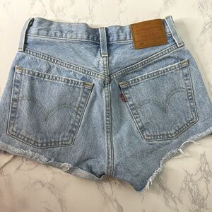 Levi’s distressed sz 24 Denim Blue Women's Shorts